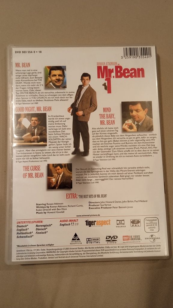 Colectie 3 DVD-uri filme Mr. Bean