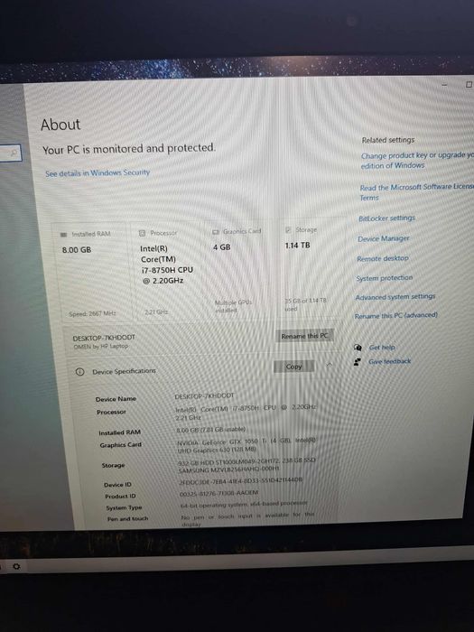 Лаптоп HP Omen 17