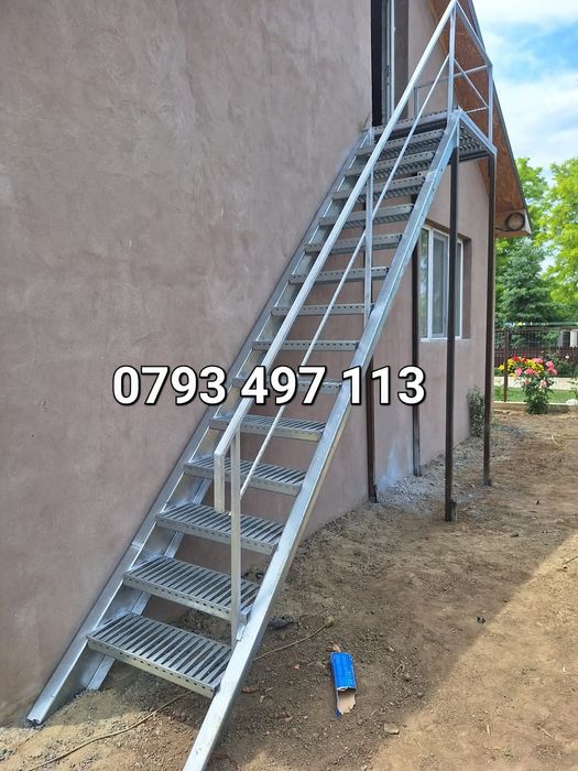 Scări metalice galvanizate la orice demisiune asiguram transport ori u