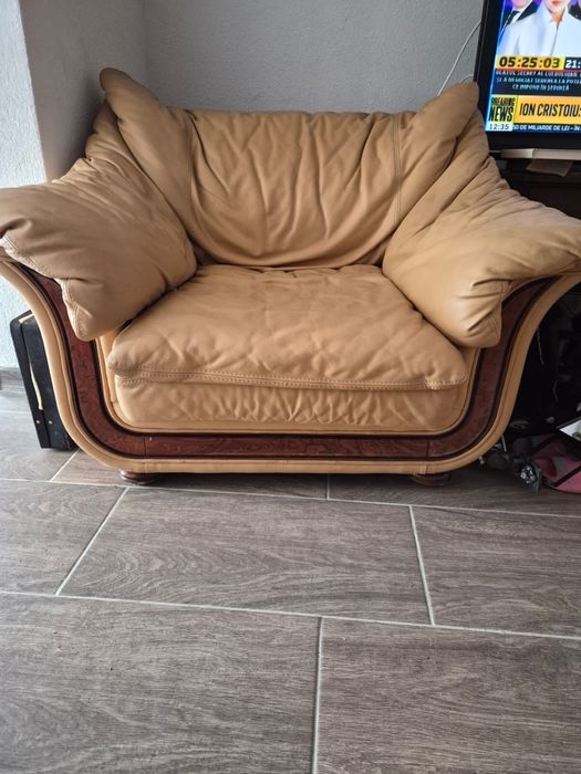 Vand canapea din piele