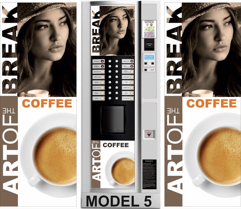 Colante / Autocolante automate cafea