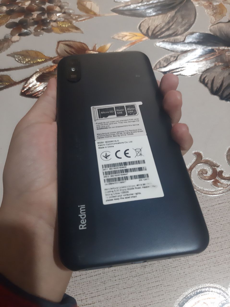 Redmi 9a xotirasi 128/6 gb