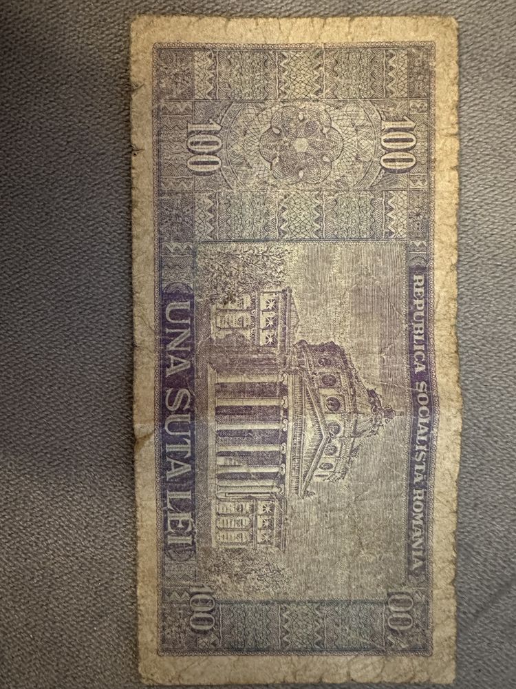 Vand bancnota 100 ron din 1966 de colectie ofer si rog seriozitate