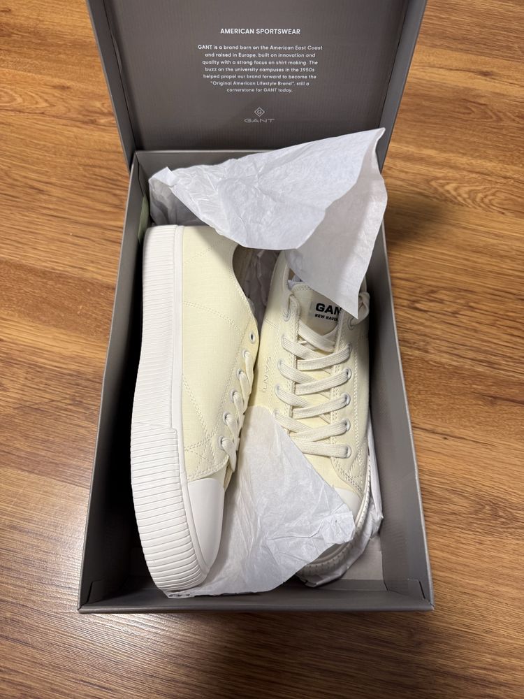 Кецове Gant Jaqco 26638861 Бял 44 номер