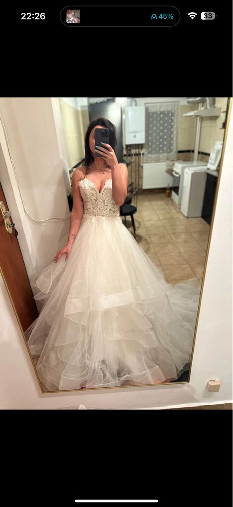 rochie mireasa xs