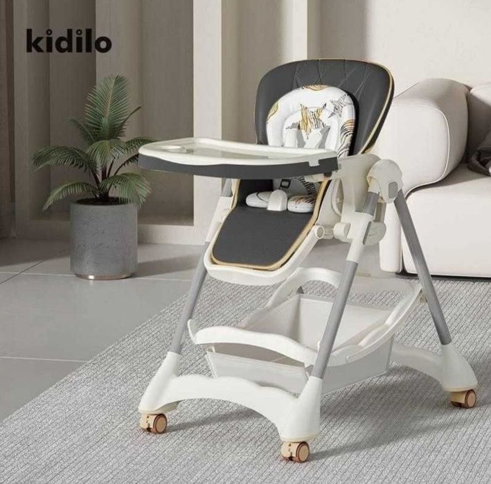Стульчик + качели для кормления ребенка Kidilo bolalar stuli