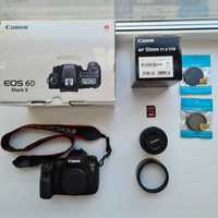 Продам Canon EOS 6D mark 2 + 50mm STM + комплект