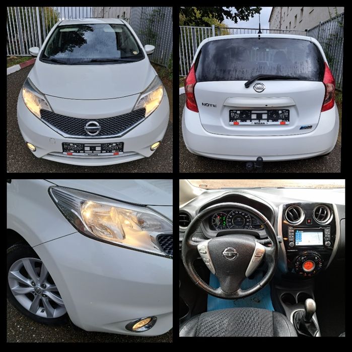 Nissan Note Tekna*Af.2014*1.5Dci*Clima*Pilot*Navi+Cameră*Keyless*Piele