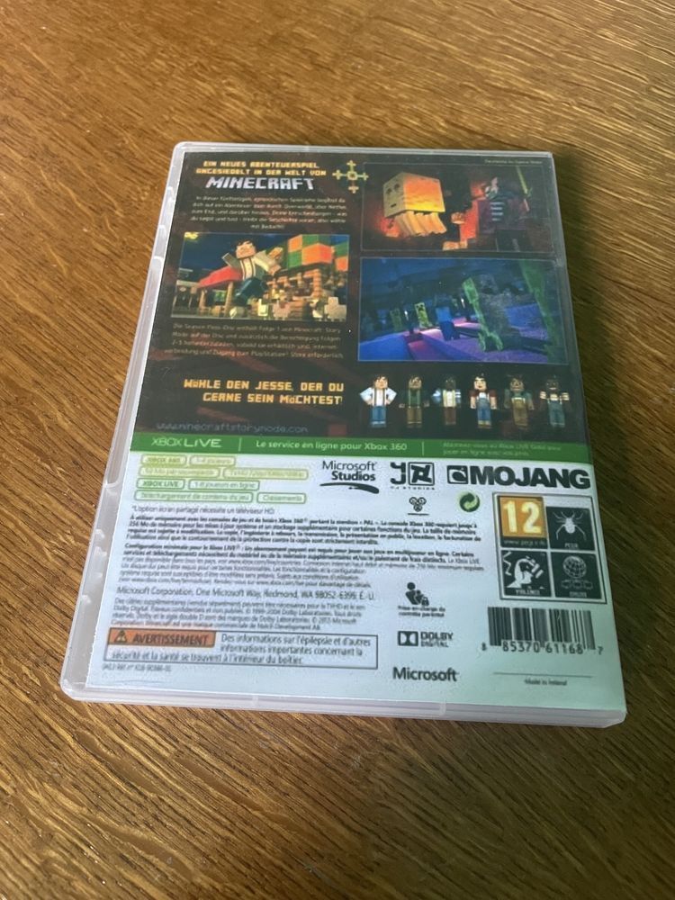 Minecraft Story Mode- Xbox 360