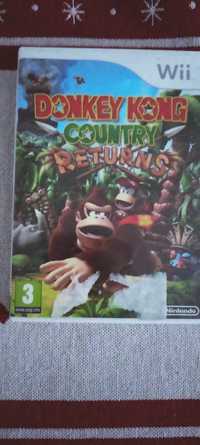 Vând joc Donkey Kong Country Returns Nintendo Wii,stare foarte buna
