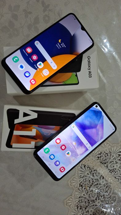 Samsung A11. A03 Два телефона
