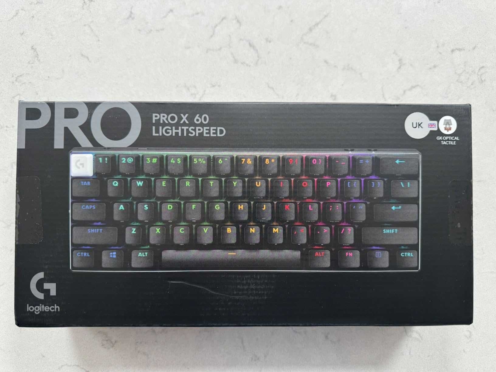 Logitech G PRO X 60 LIGHTSPEED безжична гейминг механична клавиатура