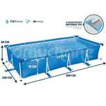 Бассейн 4.5x2.2x84 intex каркасный бассейн