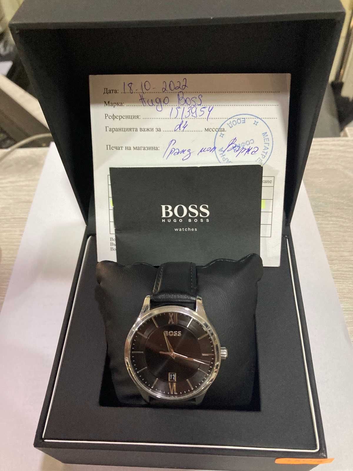 ЧАСОВНИК HUGO BOSS 1513954 Гаранция !!!