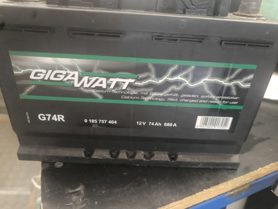 Акумулатор Gigavat 74ah