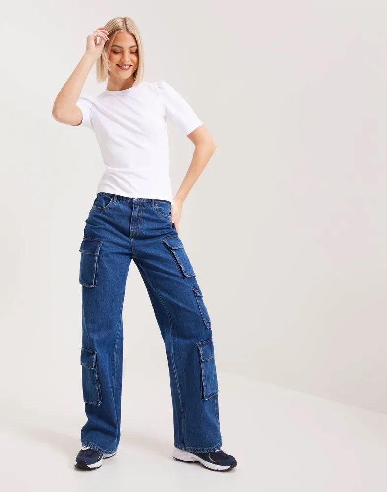 Данска памучна тениска Vero Moda
