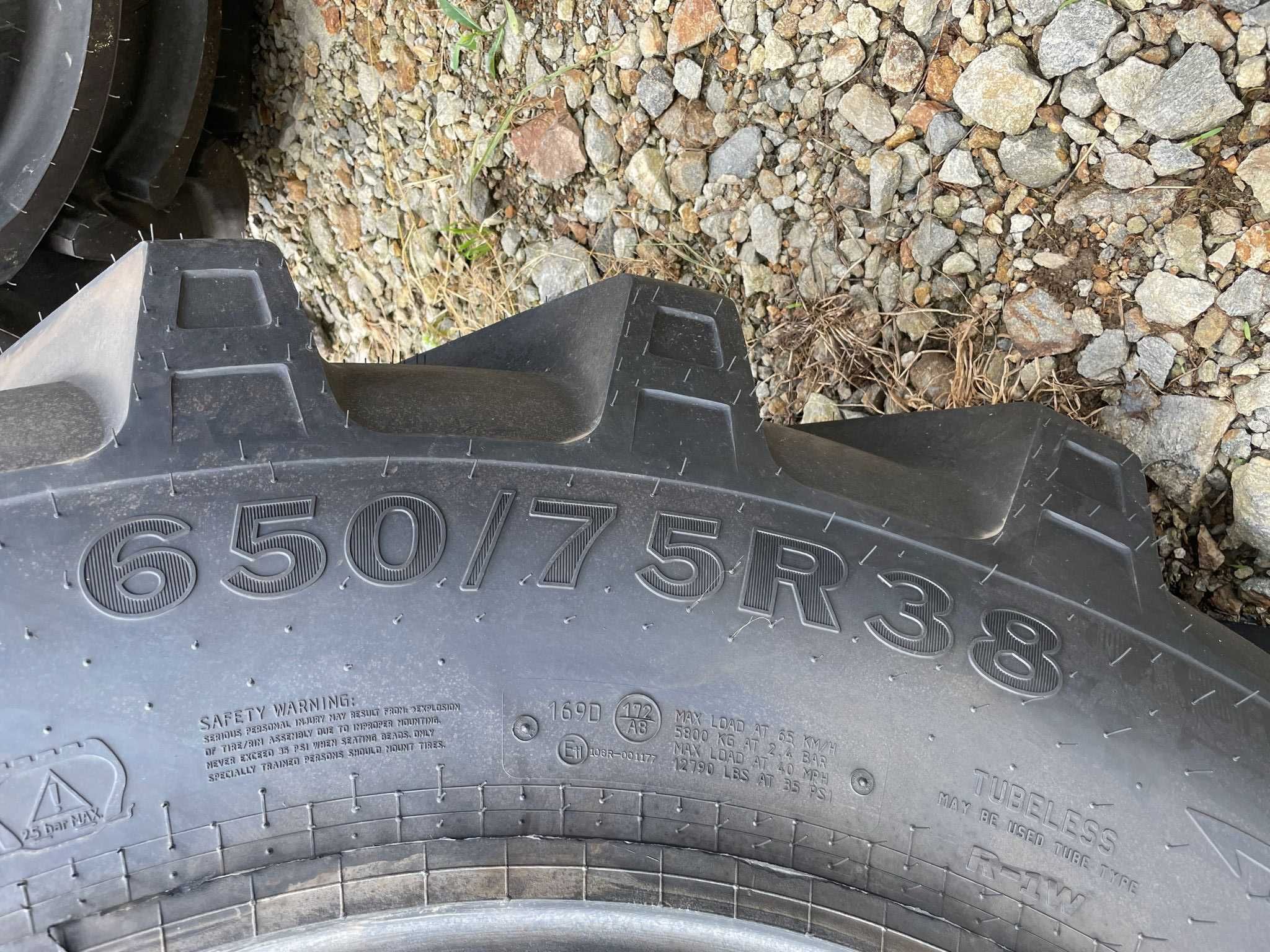 650/75R38 OCAZIE cauciucuri alliance tractor spate anvelope cu TVA