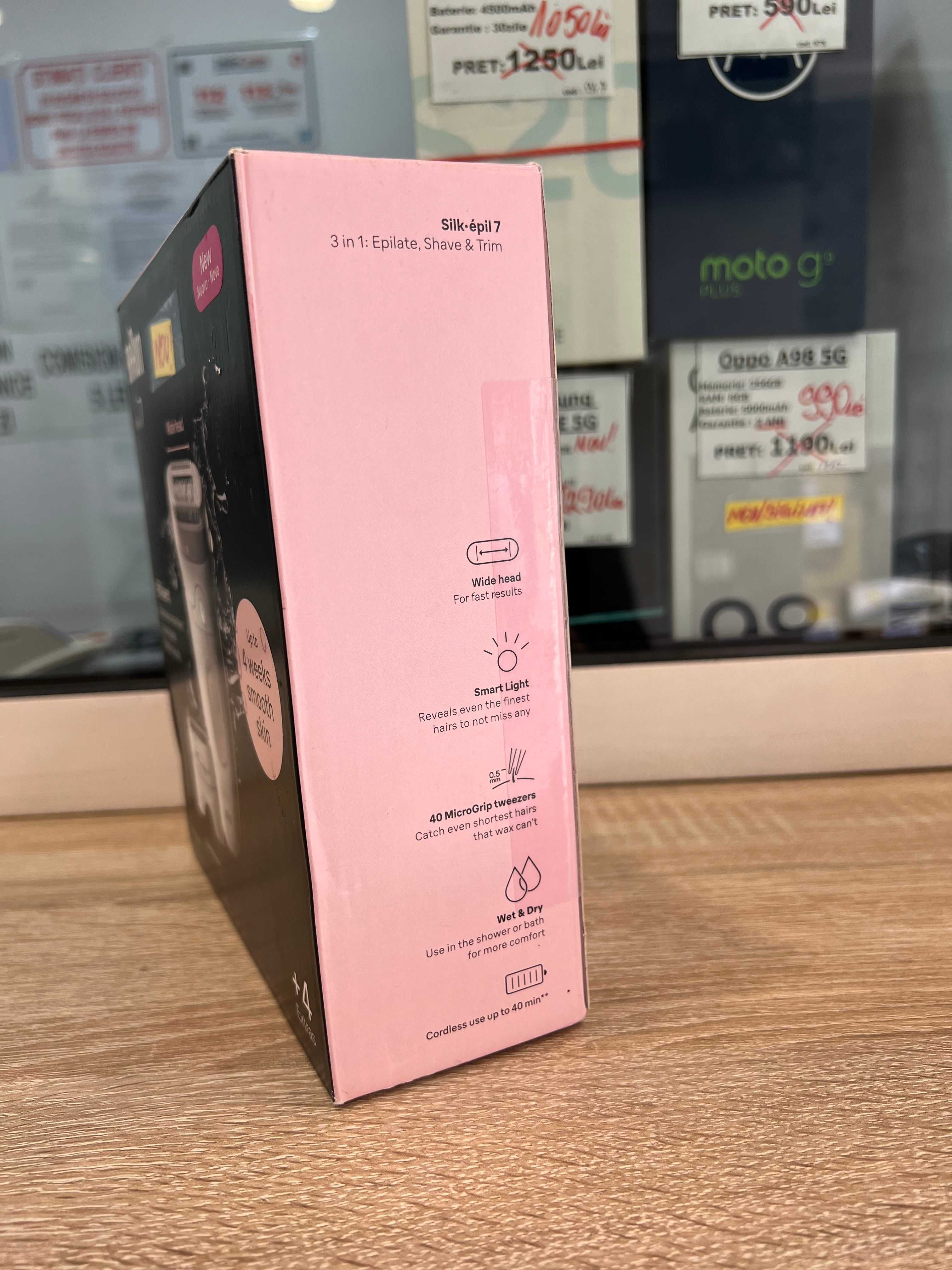 Epilator Braun Slik-epil 7, NOU!