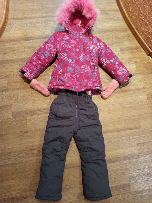 Зимний костюм на девочку