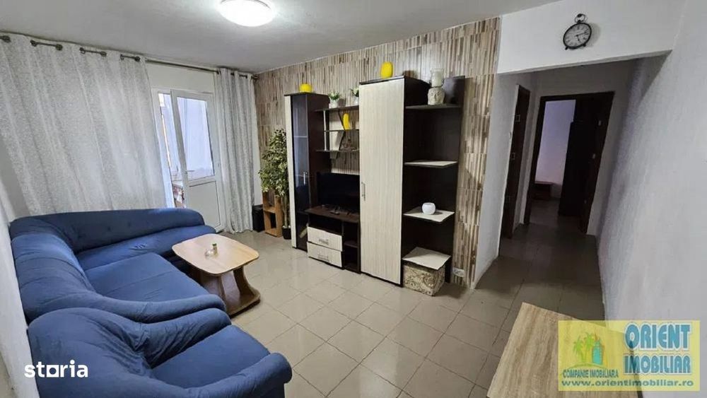 Km 5, apartament 3 camere, etaj 1, gaze, vanzari Constanta