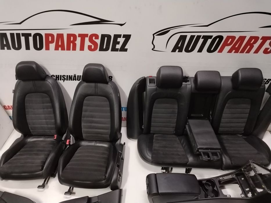 Scaune interior Piele Alcantara Fete uși cotiera Passat B6 Break Combi