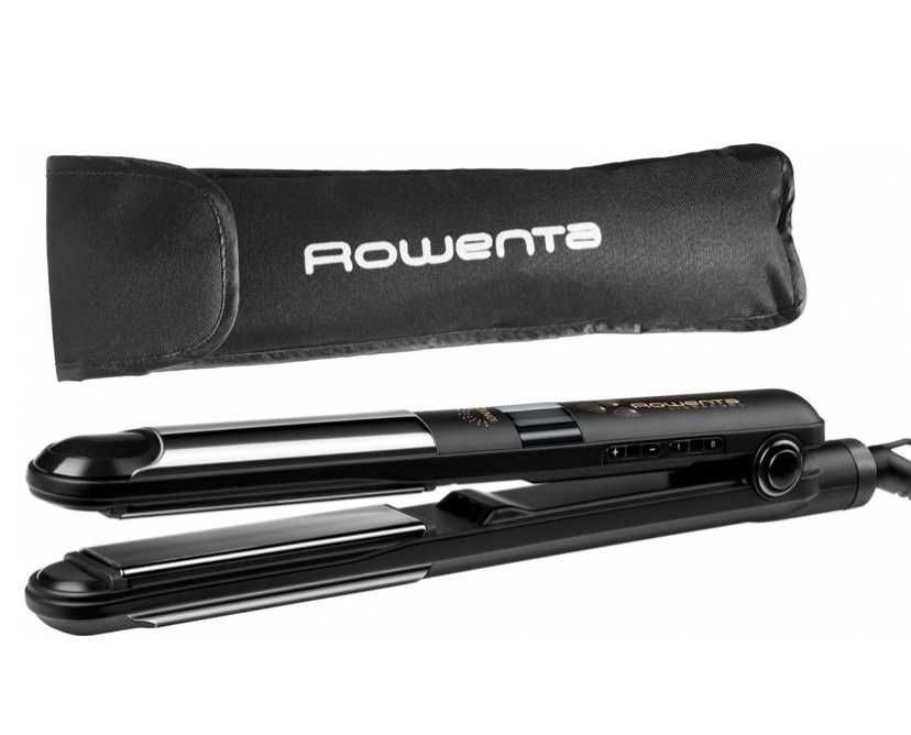 Преса за коса за изправяне и къдрене Rowenta Magic Nature