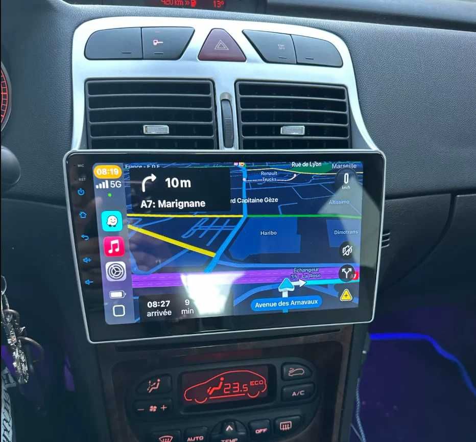 9" мултимедия за Peugeot 307/307CC/307SW, Android, 2GB RAM, 32GB ROM