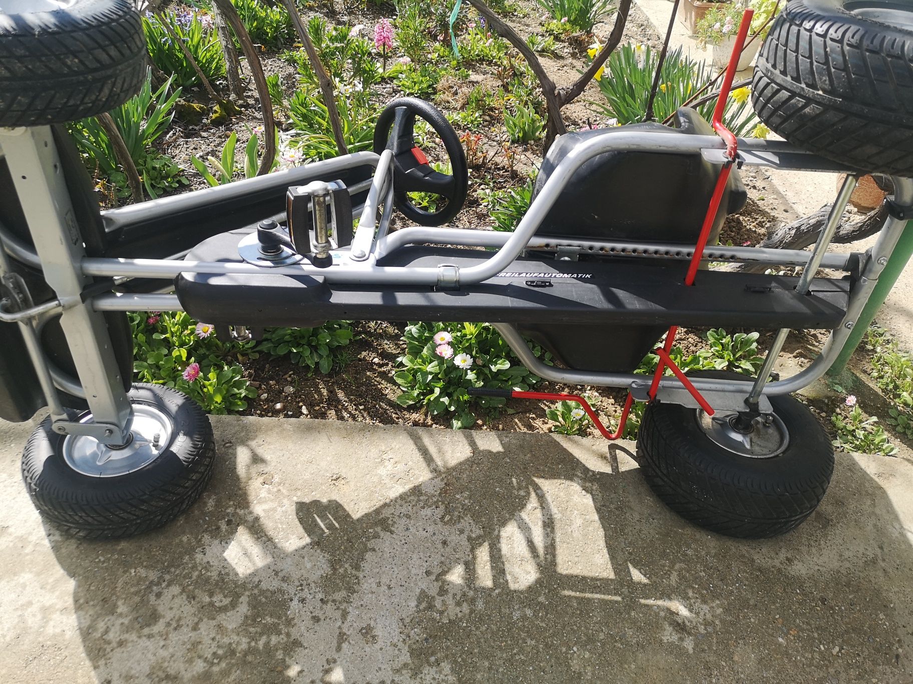 Kart/Cart cu pedale PUKY F1 de la 6 la 12 ani