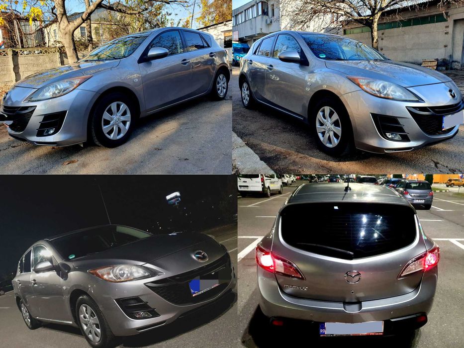 VAnd-Schimb Mazda 3, 1.6 Diesel, 110CP, 2011, Euro 5, Clima, Navi, Pa