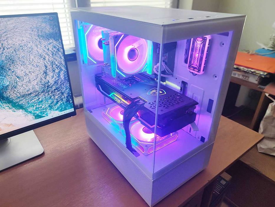 Геймърски компютър, Ryzen 7500F, Rtx 3070, 32gb DDR5, 1tb Nvme, 850W