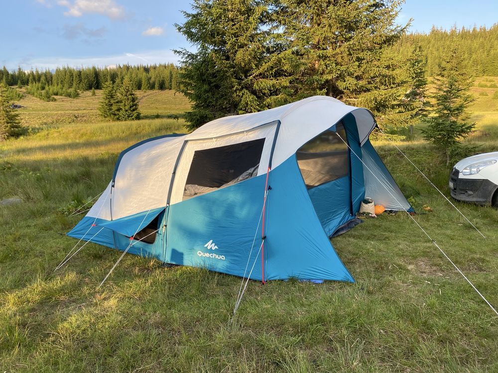 Cort camping 5 persoane 2 camere Fresh&Black 5.2