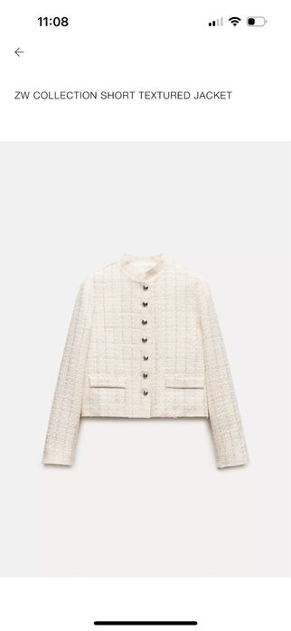 Сет ZARA сако и пола XS