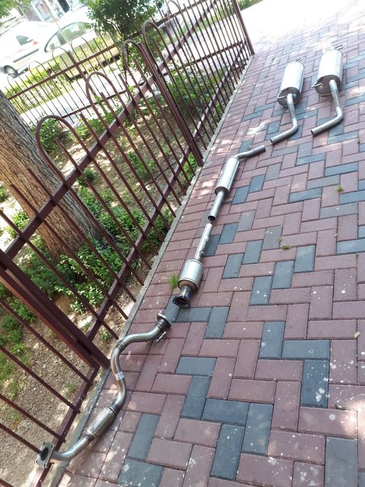 Toba finala intermediara catalizator saxofon VW GOLF 4 1.6 16 valve