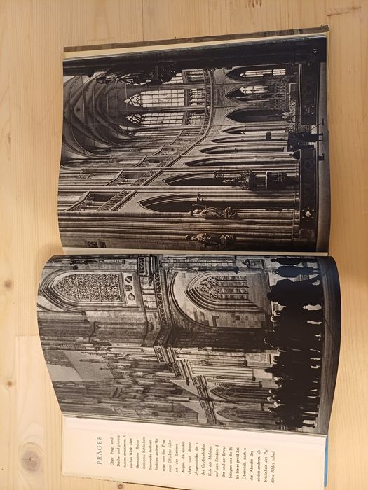 PRAGER ALLTAC, album fotografii artistice Praga, 1958 Erich Einhorn