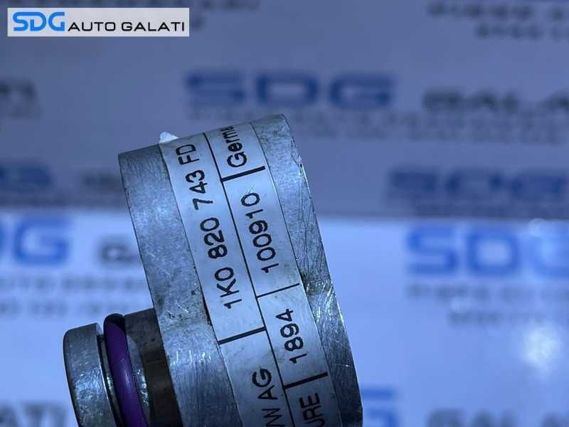 Teava Conducta Furtun Compresor AC Aer Conditionat VW Jetta 2.0 TDI CBDA CBDB CEGA CLCA 2006 - 2008 Cod 1K0820743FD