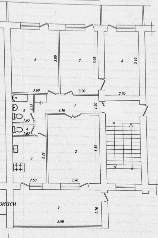 Продаётся Спецплан Ц-7 ЦУМ | 4-комнатная 125 м²