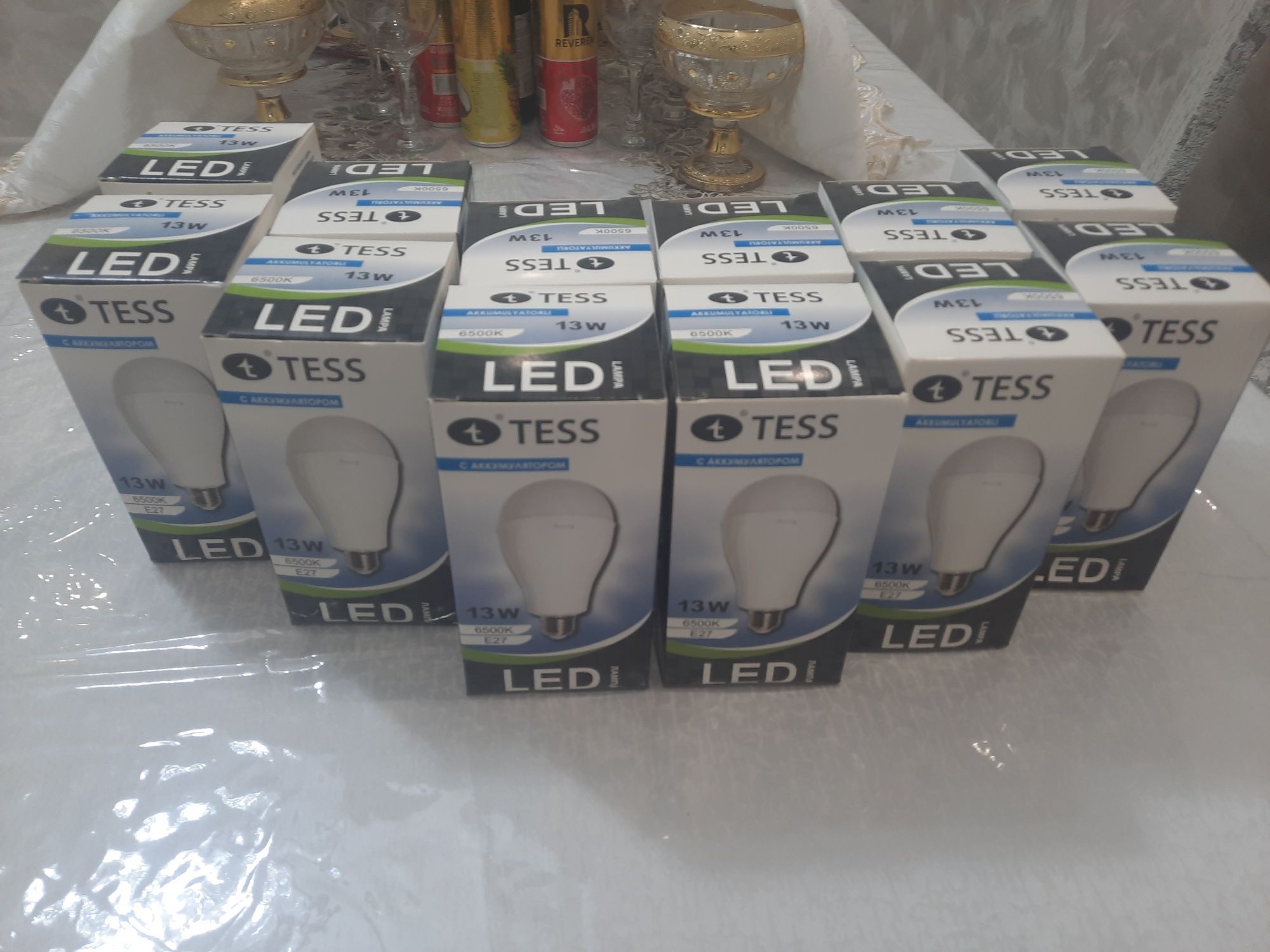TESS firmasini akamulyatorli LED lampalari