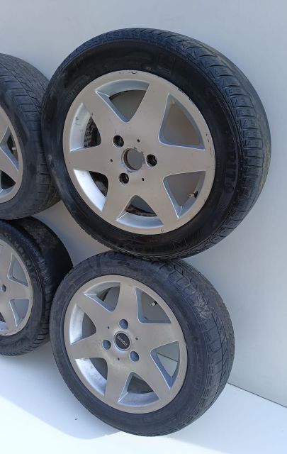Set jante aliaj Continental 15 toli Smart Fortwo prima generatie