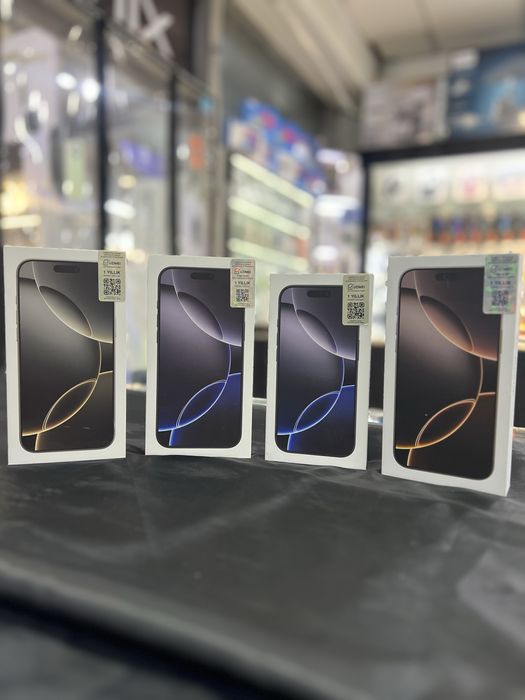 Iphone 16 pro Max 256gb официальные у Артура в магазине Б17