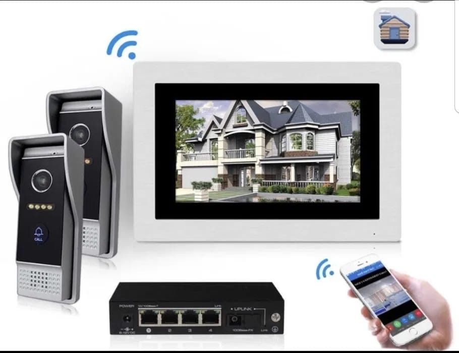 Установка :Камер видеонаблюдение , домофонии охранной системы