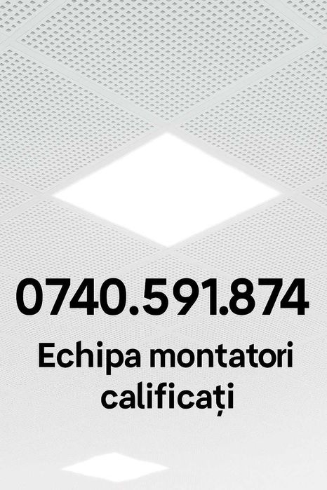 Tavan Casetat Knauf–Calitate,Profesionalism și Echipă montatori de Top