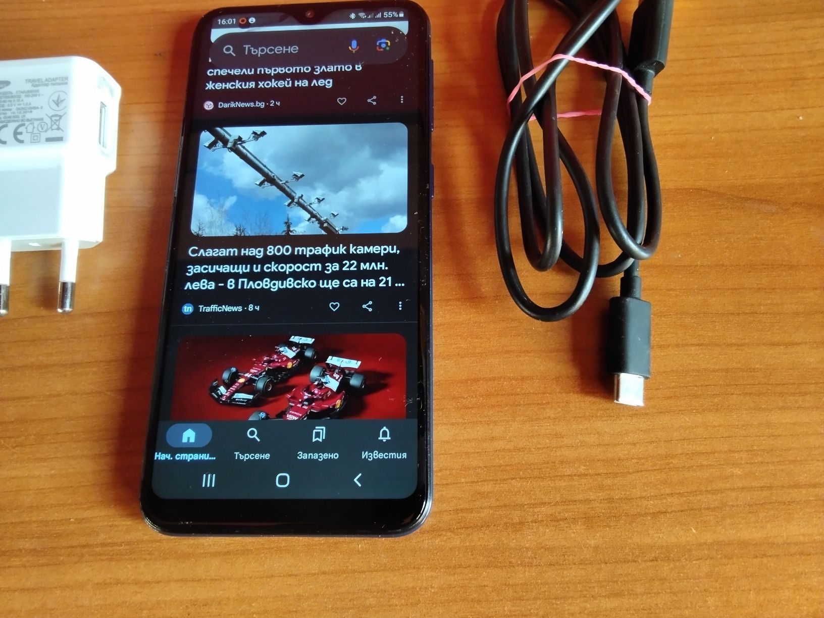 страхотен GSM 4G оригинален самсунг А20е с 2сим карти не кодиран