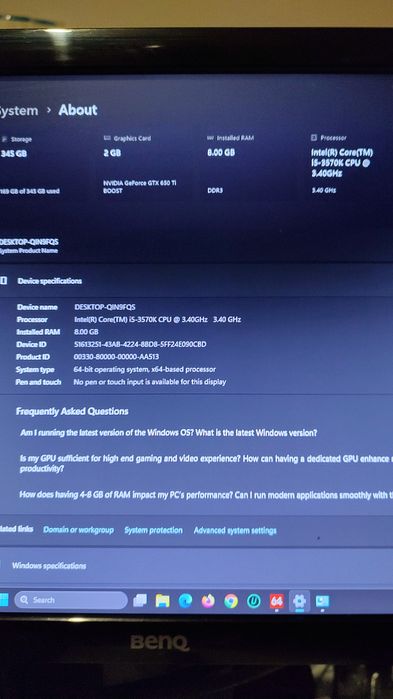 Kit Intel I5 3570k+placă de bază+Rami