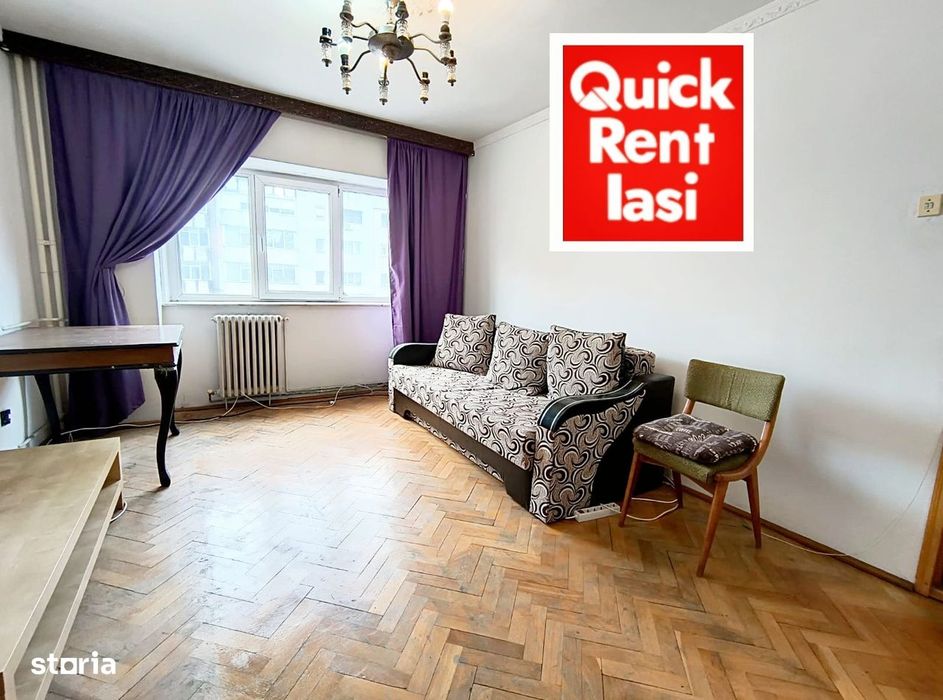 Inchiriere Apartament Iasi : 3 Camere Decomandat Centru