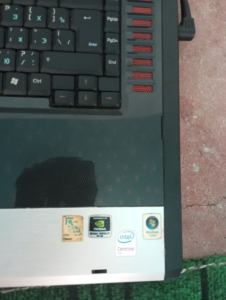 Noutbuk asusG2S sotiladi