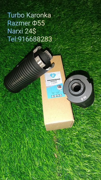 Almazni karonkalar M16  Ф32 dan Ф157 gacha