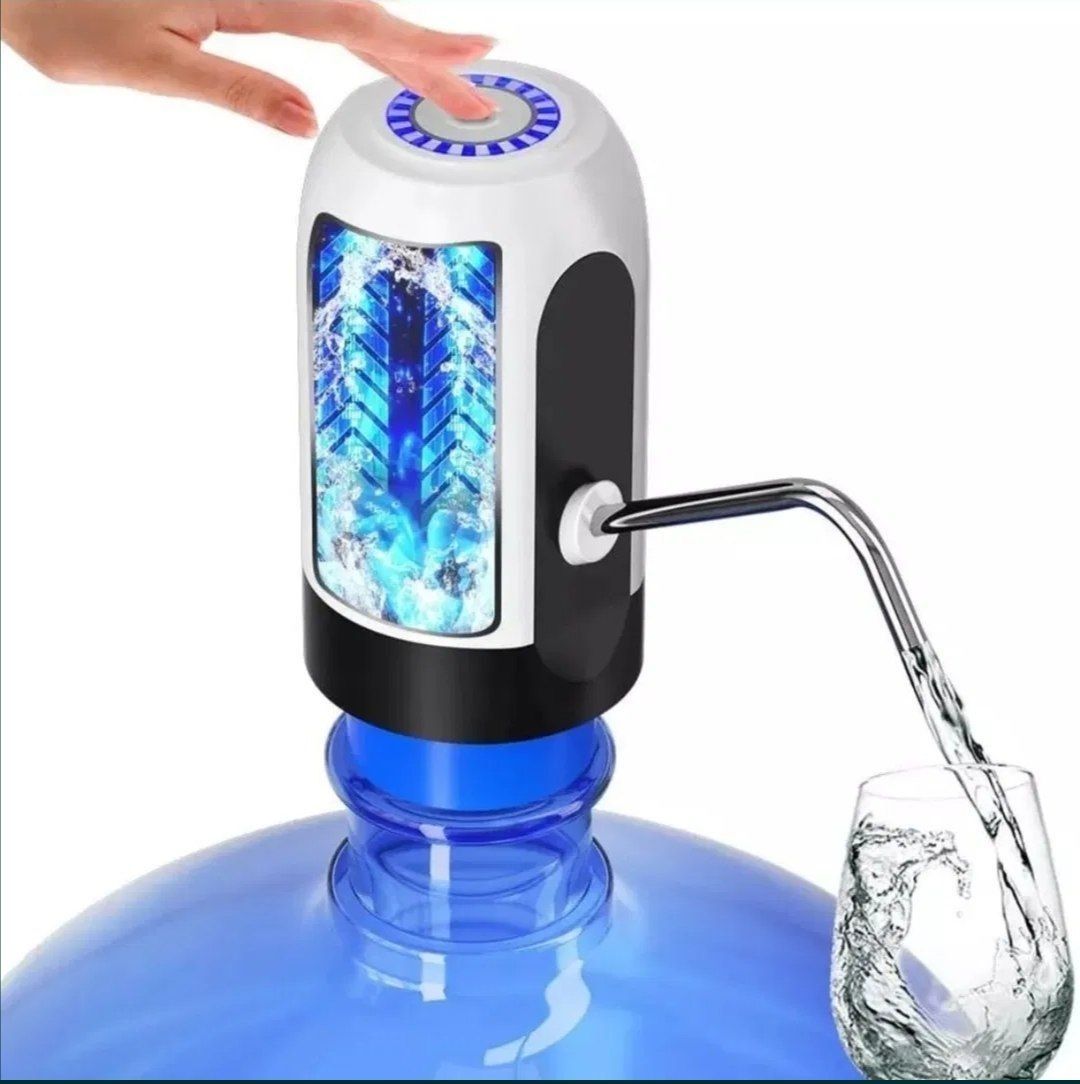 Електронная помпа для воды

Очень эффектная, стильная и удобная помпа.