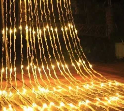 Коледен водопад 3x3м – снежно син ефект валящ сняг, 480 диода