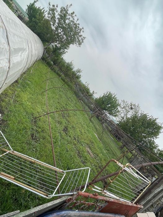 Kit solar arc metalic pentru gradina