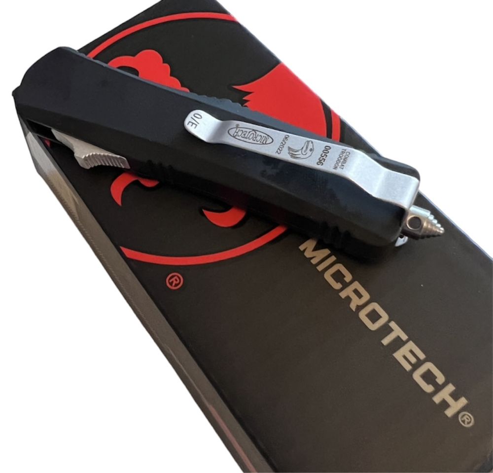 автоматичен нож мега здрав Tactical Microtech  за оцеляване самозащита